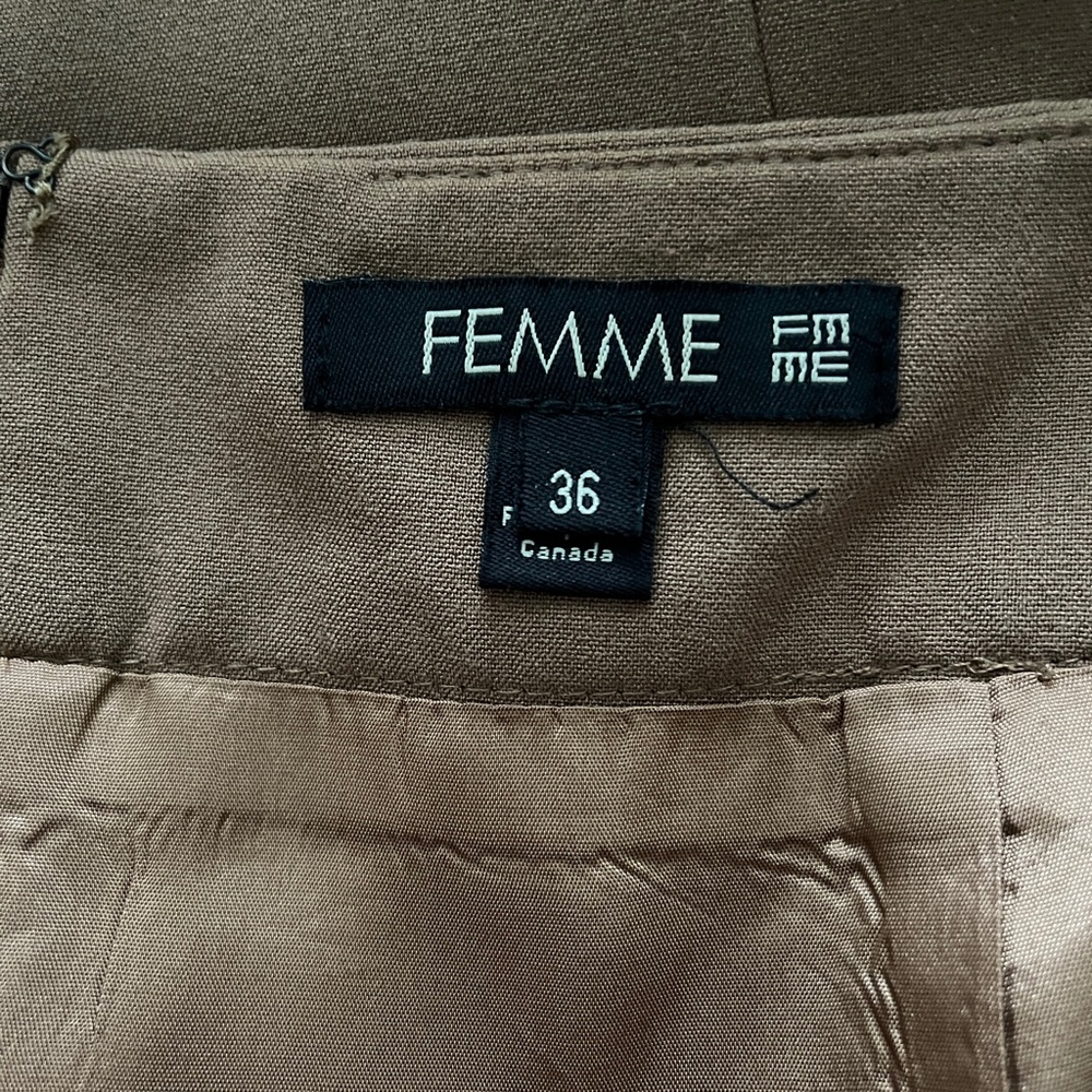Femme paneled pencil skirt - Size 36 ( XS-S) - Picture 8 of 14